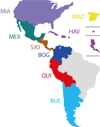 VEITH Institut - Mapa Mundi Español